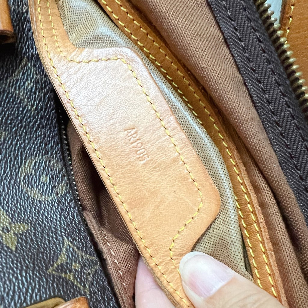 Louis Vuitton Signature Monogram Sac Flanerie 45 Travel Large Shoulder Bag