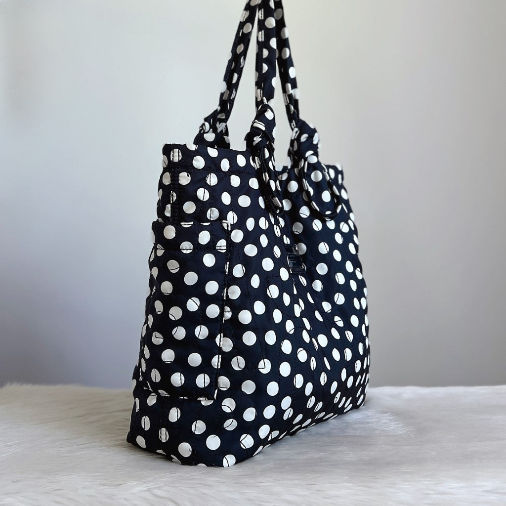 Marc Jacobs Polka Dot Shopper Shoulder Bag Excellent