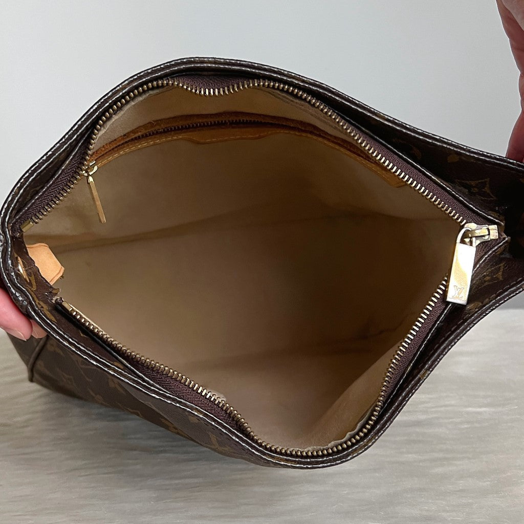 Louis Vuitton Signature Monogram Looping GM Shoulder Bag