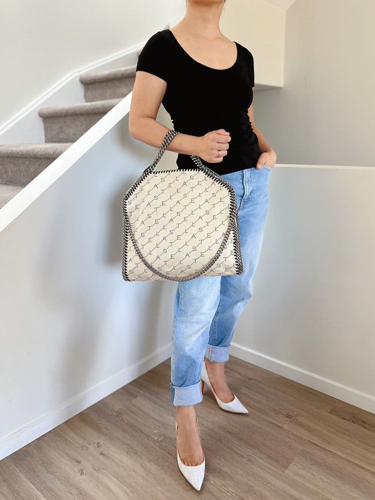 Stella McCartney STELLA Pattern Signature Falabella Shoulder Bag