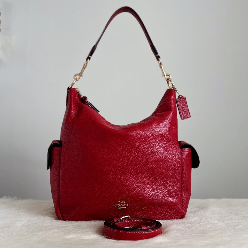 Unveiling the Charm of the Coach Hobo Bag in Red: A Complete Guide