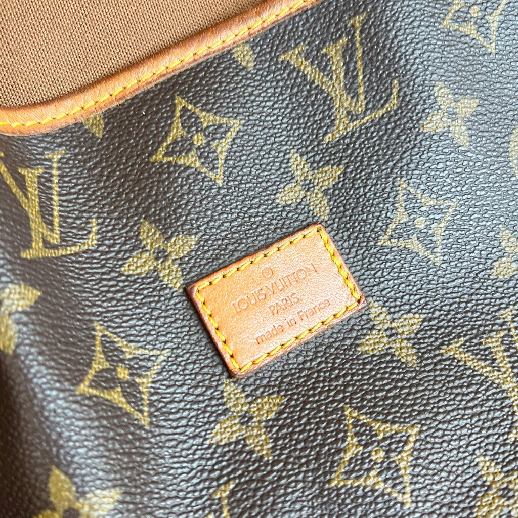 Louis Vuitton Monogram Double Sided Saumur 30 Crossbody Shoulder Bag