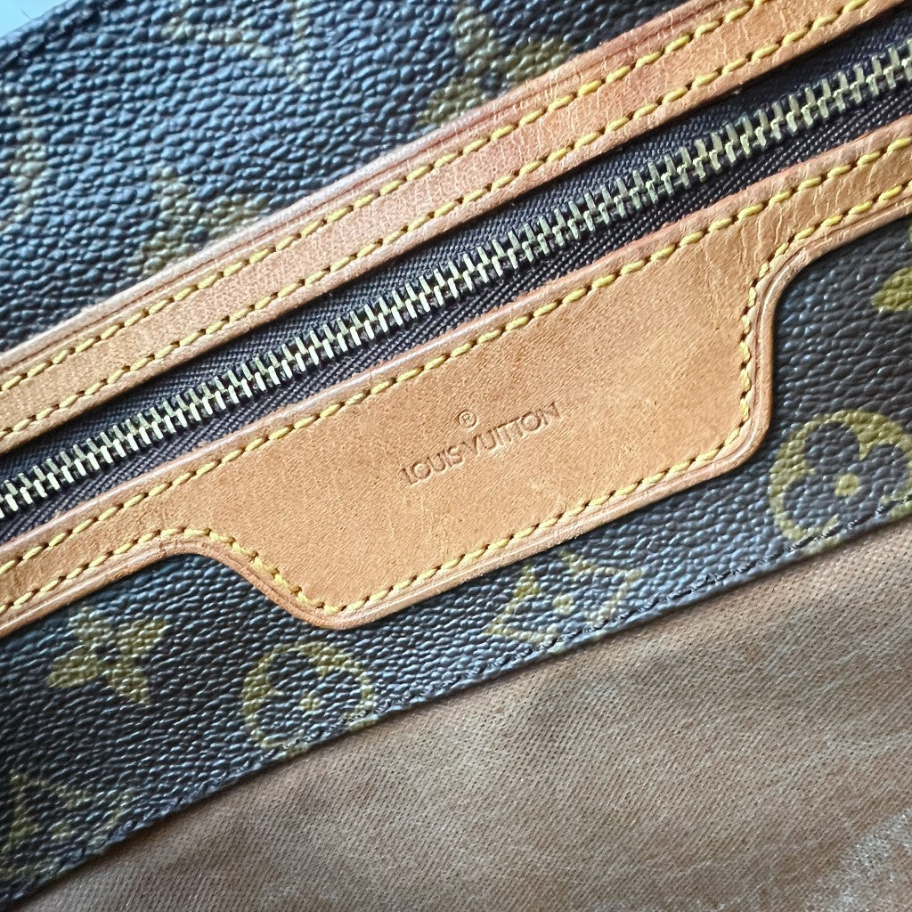 Louis Vuitton Signature Monogram Sac Shopping Large Shoulder Bag