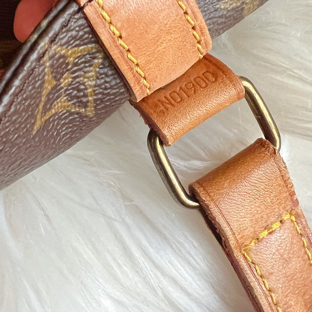 Louis Vuitton Signature Monogram Sac Shopping Large Shoulder Bag
