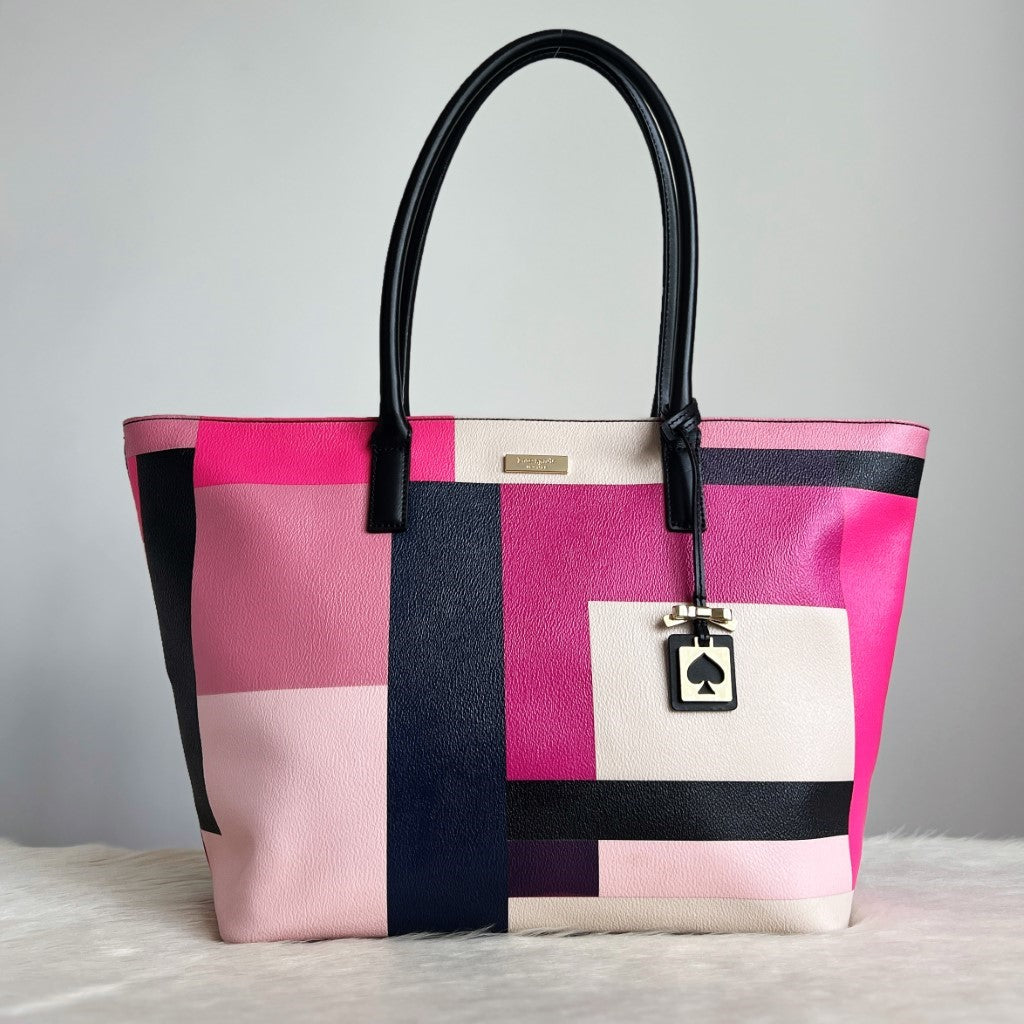 Kate Spade Colour Block Detail Holiday Large Shoulder Bag