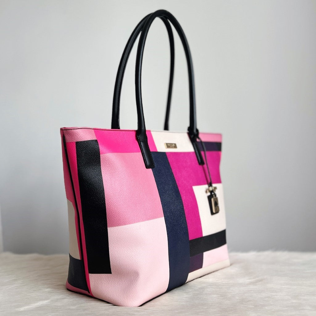 Kate Spade Colour Block Detail Holiday Large Shoulder Bag