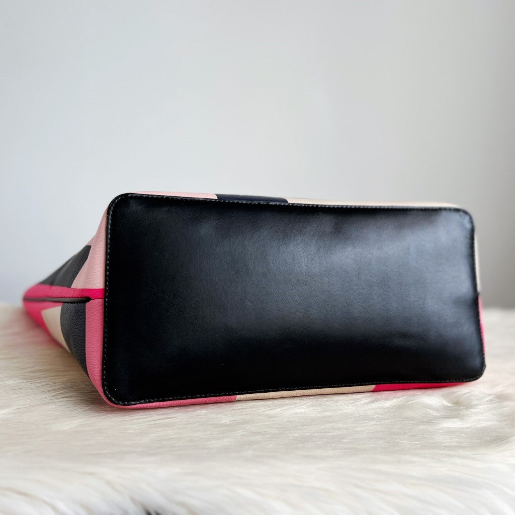 Kate Spade Colour Block Detail Holiday Large Shoulder Bag