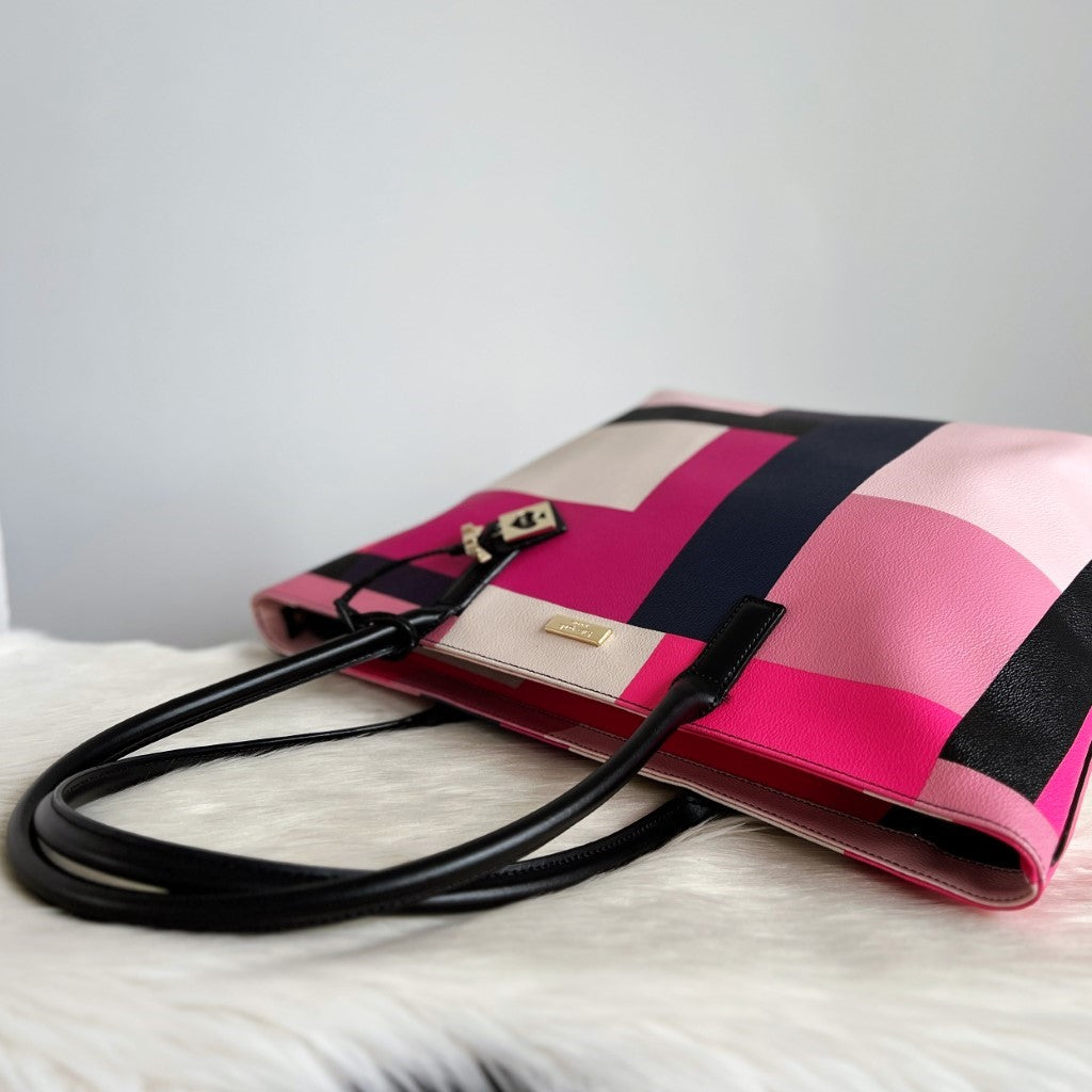 Kate Spade Colour Block Detail Holiday Large Shoulder Bag
