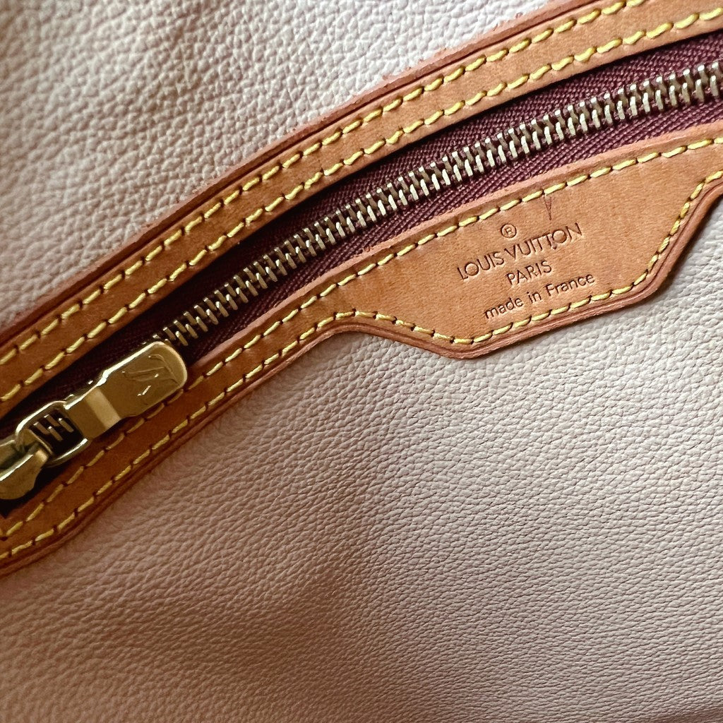 Louis Vuitton Signature Monogram Bucket PM Shoulder Bag