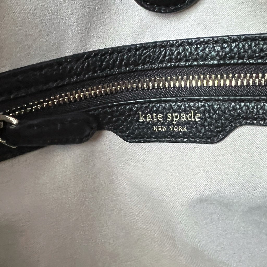 Kate Spade Pattered Woolen Patchwork Triple Compartment Shoulder Bag Like New