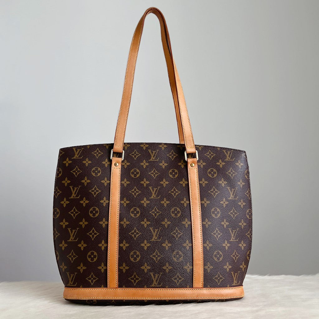 Louis Vuitton Signature Monogram Babylone Large Shoulder Bag