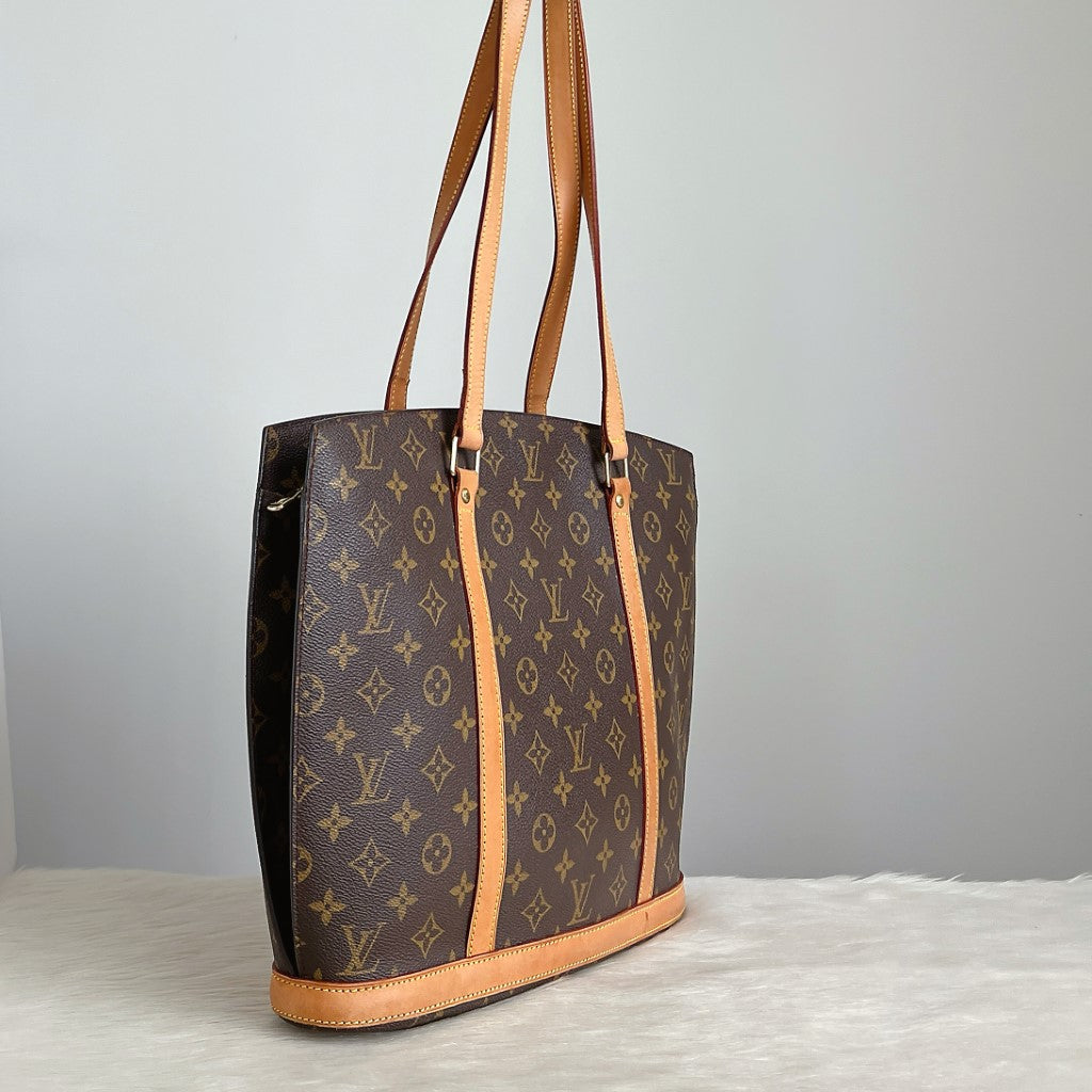 Louis Vuitton Signature Monogram Babylone Large Shoulder Bag