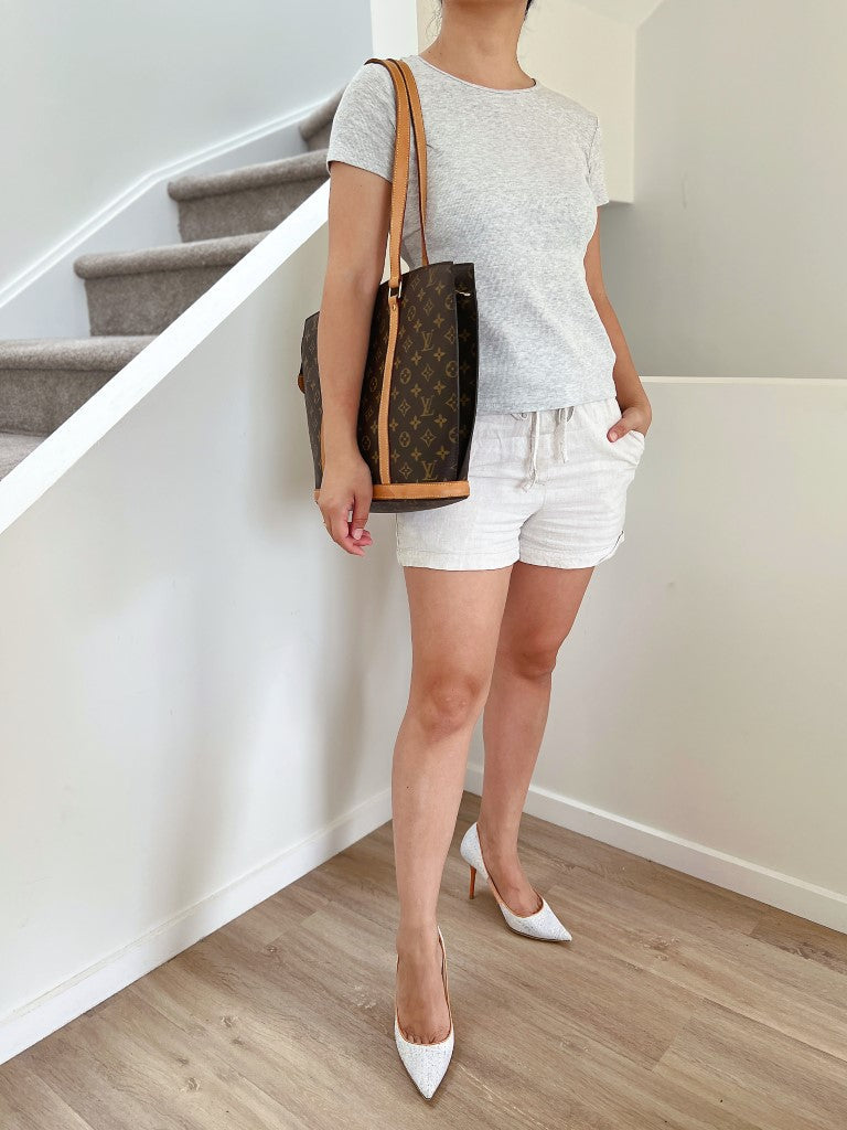 Louis Vuitton Signature Monogram Babylone Large Shoulder Bag