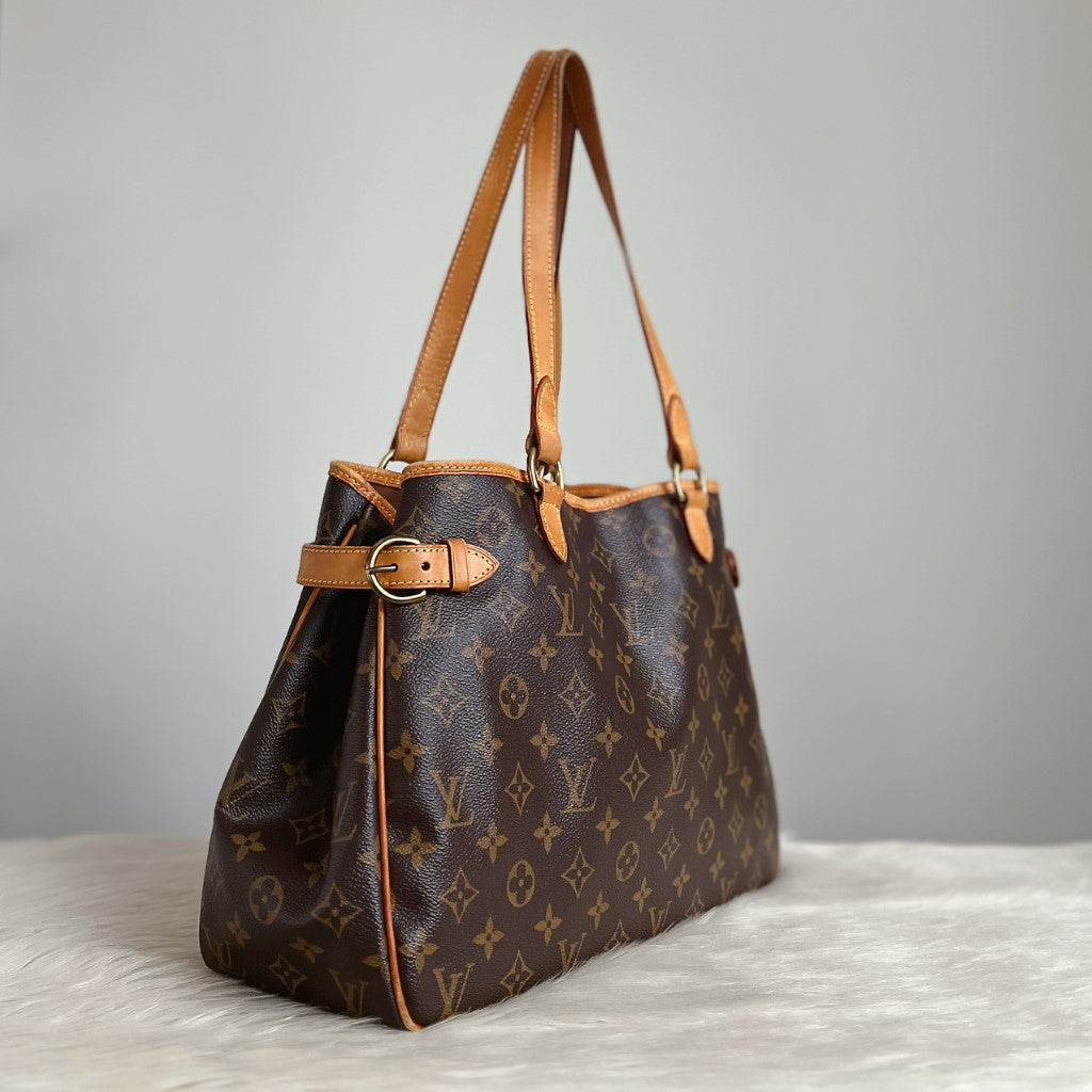 Louis Vuitton Signature Monogram Batignolles Shoulder Bag