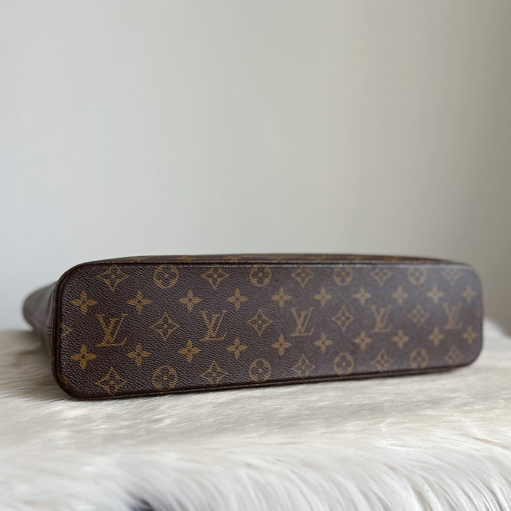 Louis Vuitton Signature Monogram Luco Large Shoulder Bag