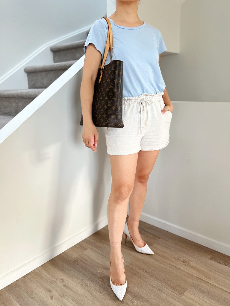 Louis Vuitton Signature Monogram Luco Large Shoulder Bag