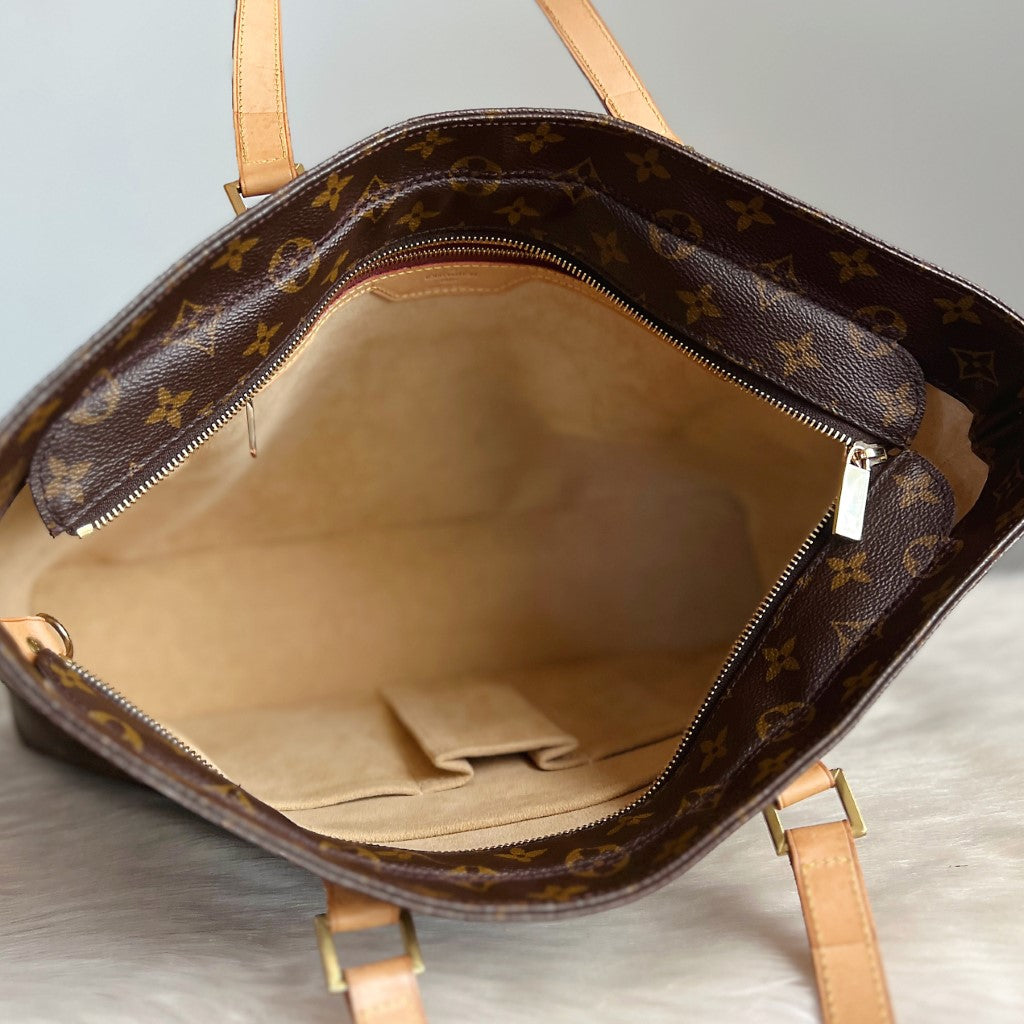 Louis Vuitton Signature Monogram Luco Large Shoulder Bag