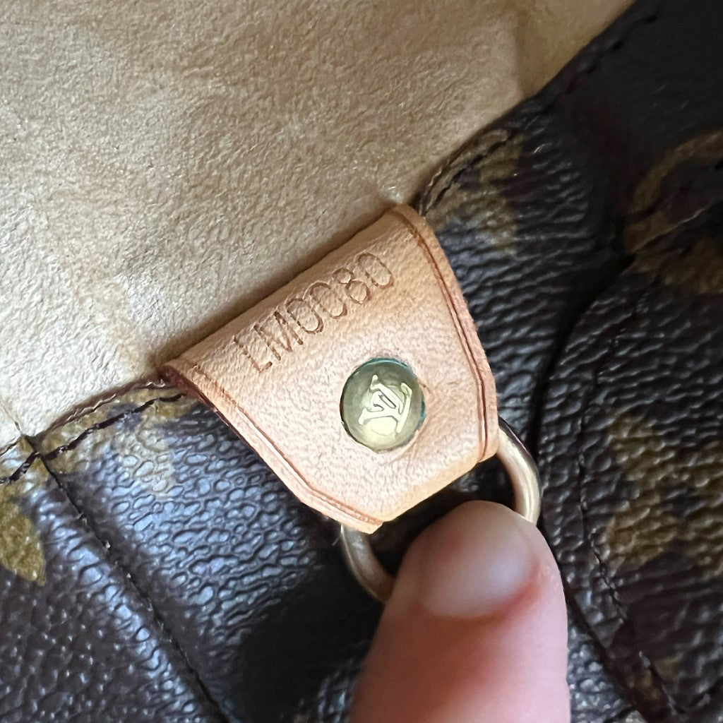 Louis Vuitton Signature Monogram Luco Large Shoulder Bag