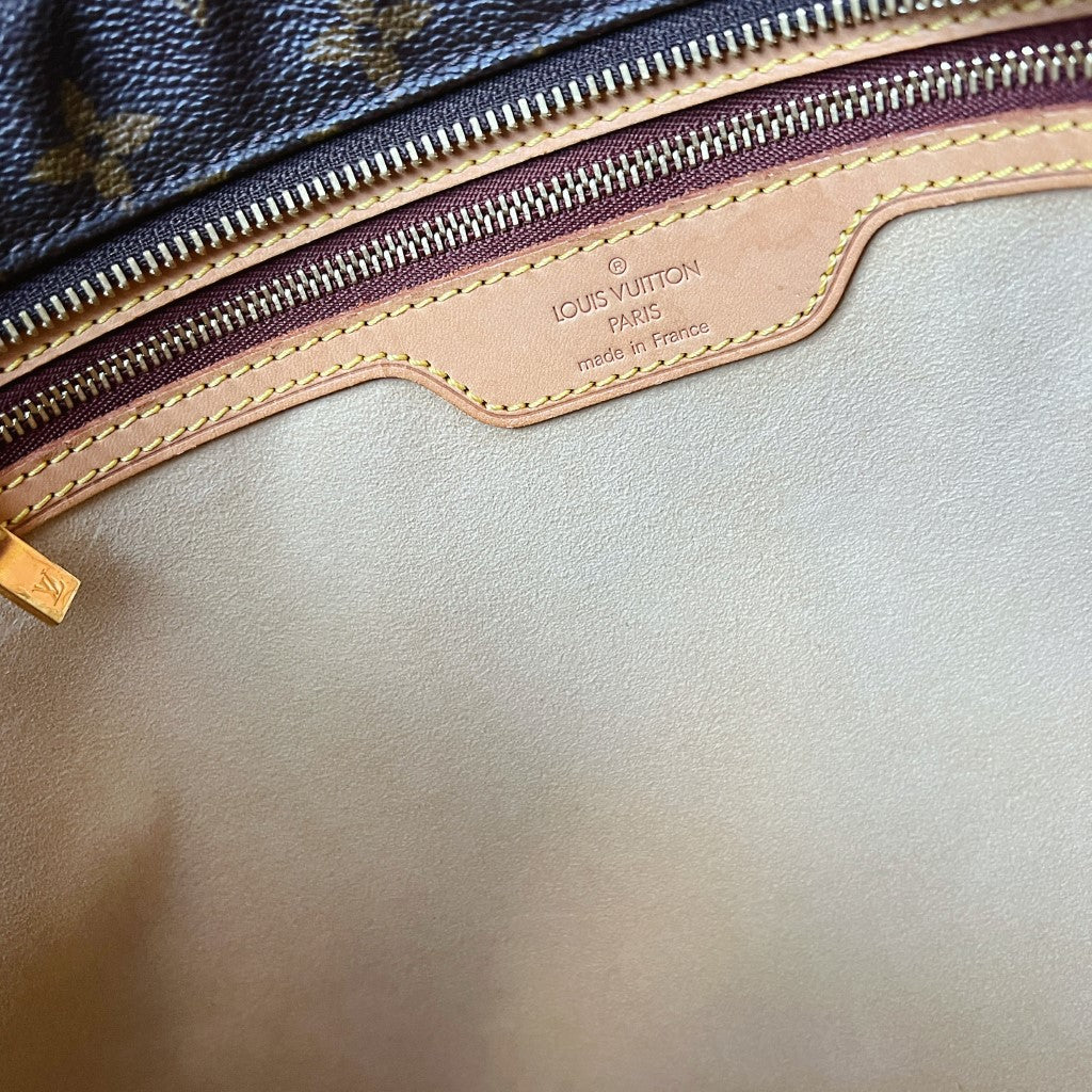 Louis Vuitton Signature Monogram Luco Large Shoulder Bag