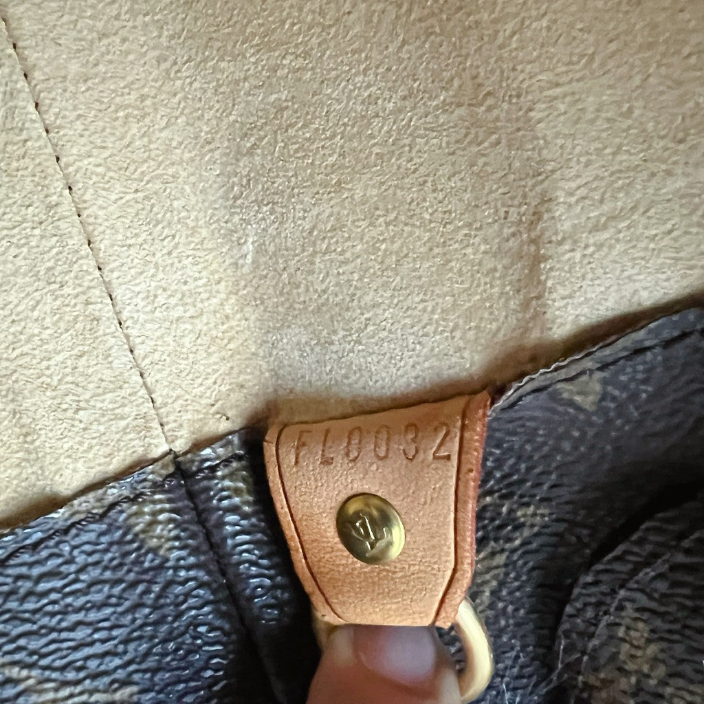 Louis Vuitton Signature Monogram Luco Large Shoulder Bag