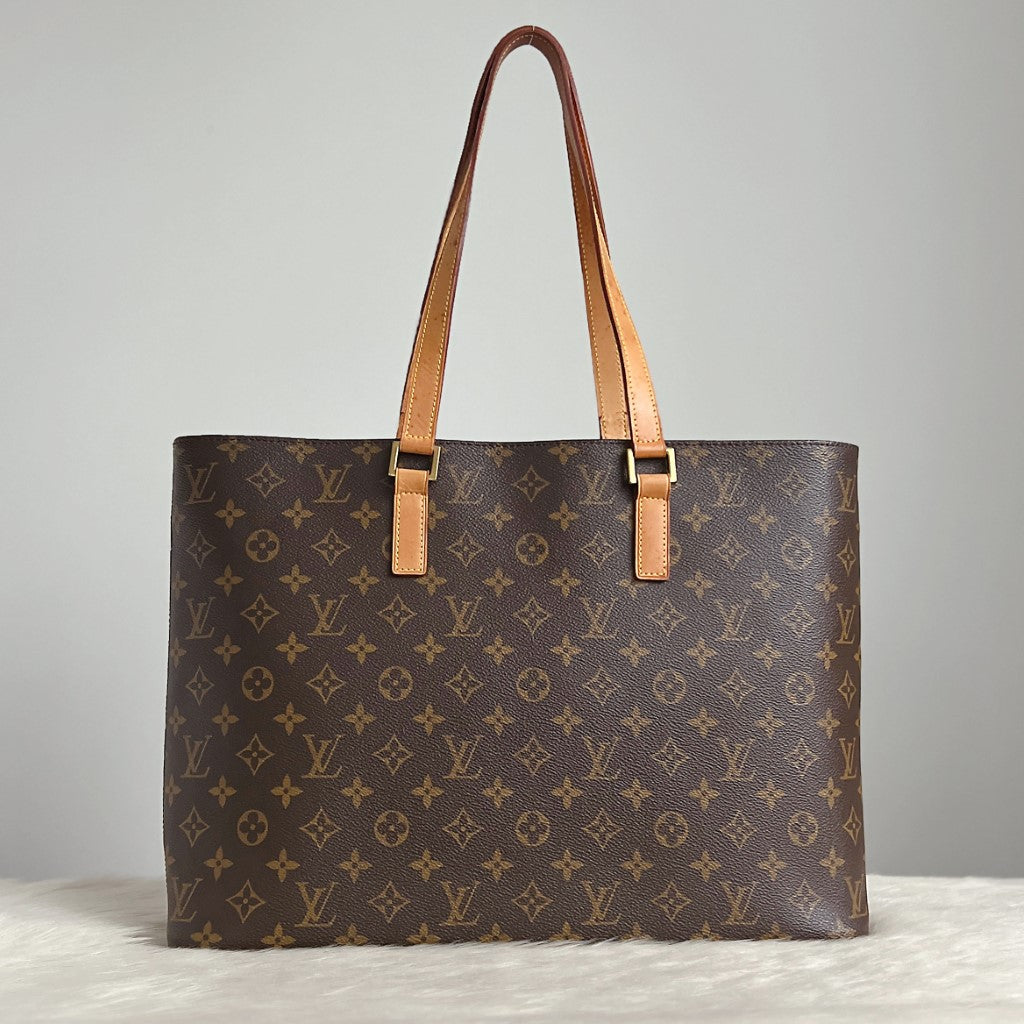 Louis Vuitton Signature Monogram Luco Large Shoulder Bag