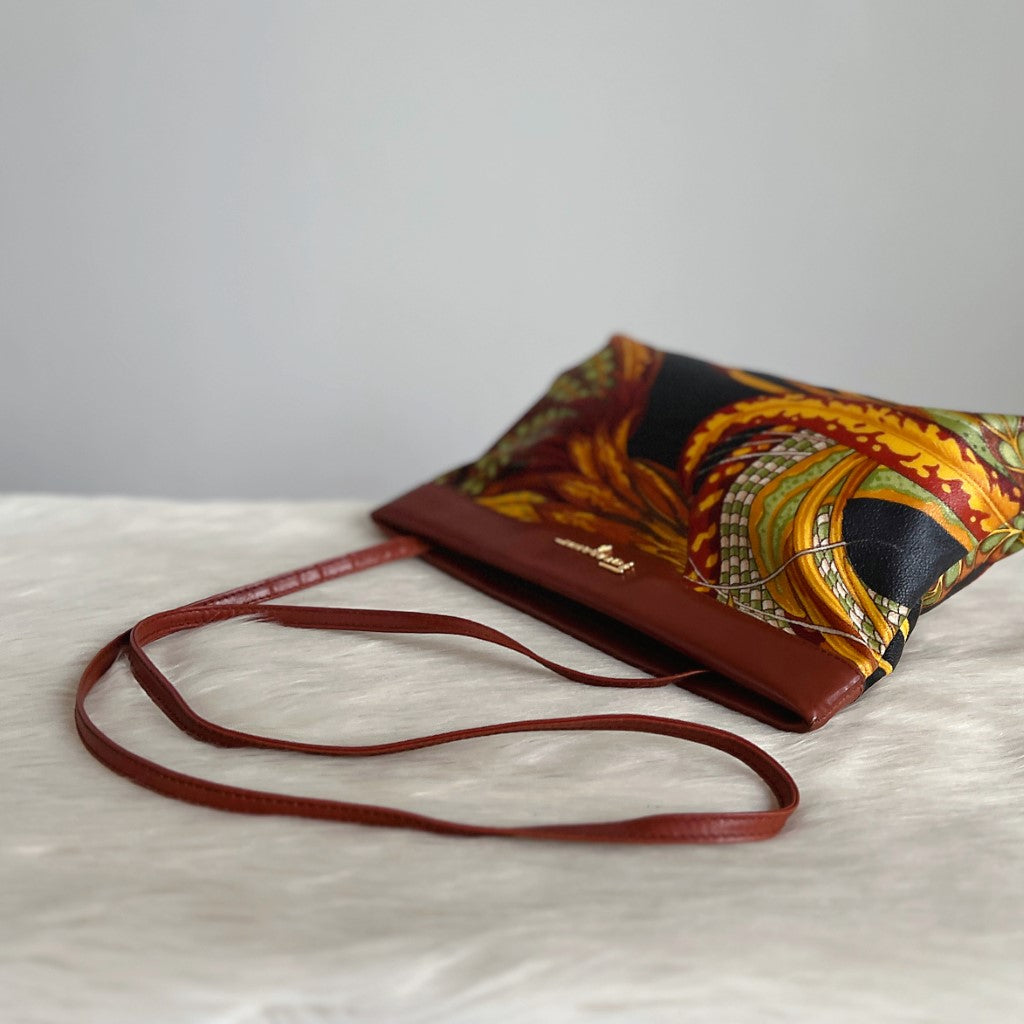 Salvatore Ferragamo Signature Pattern Crossbody Shoulder Bag