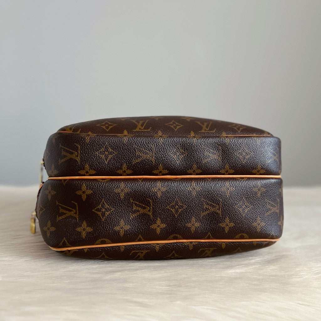 Louis Vuitton Signature Monogram Reporter PM Shoulder Bag