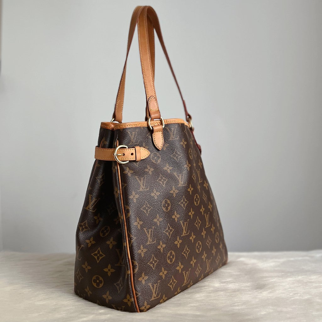 Louis Vuitton Signature Monogram Batignolles Vertical Shoulder Bag