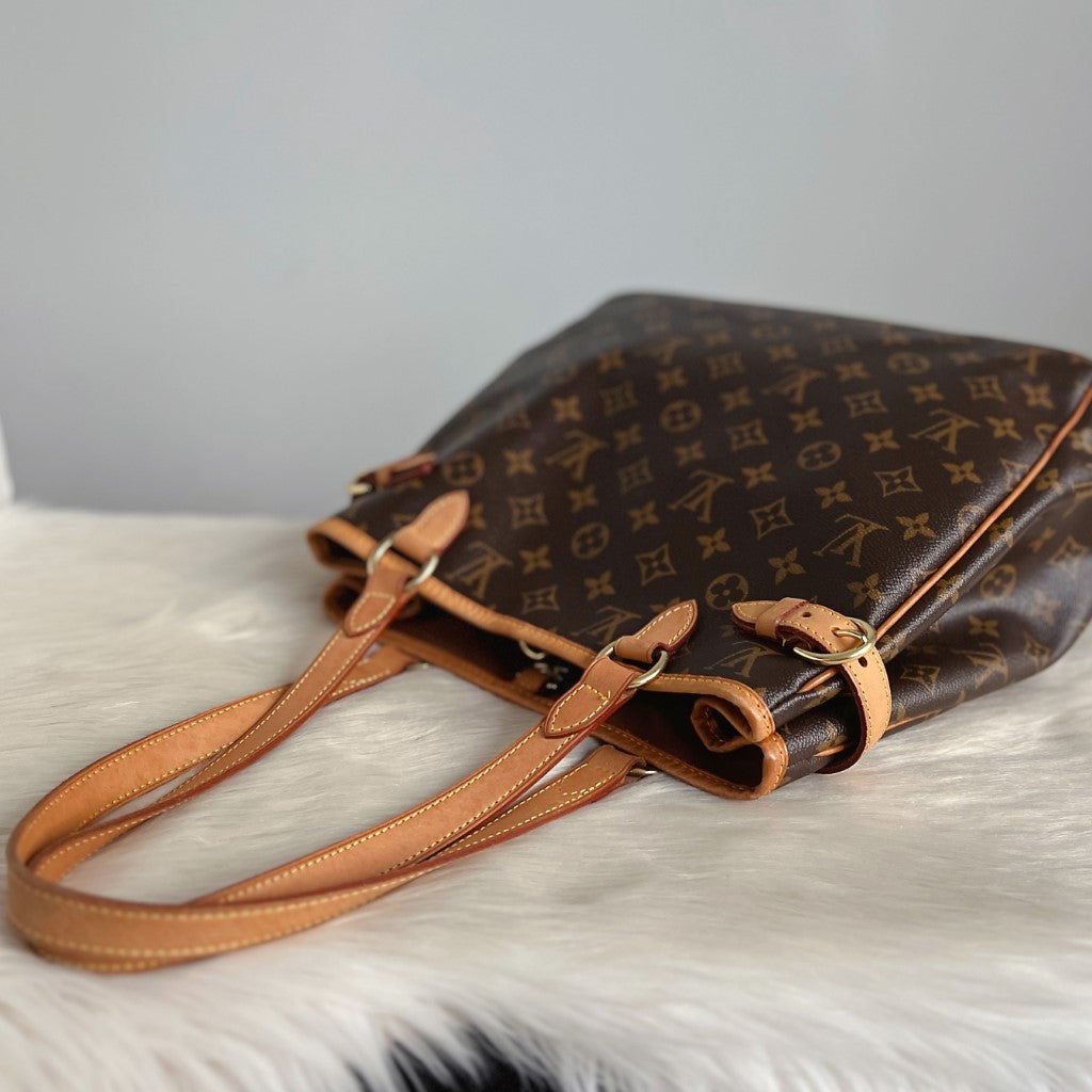 Louis Vuitton Signature Monogram Batignolles Vertical Shoulder Bag