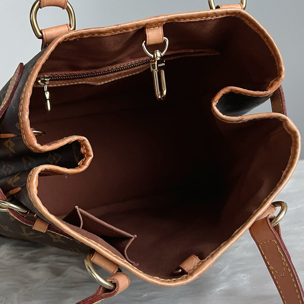 Louis Vuitton Signature Monogram Batignolles Vertical Shoulder Bag