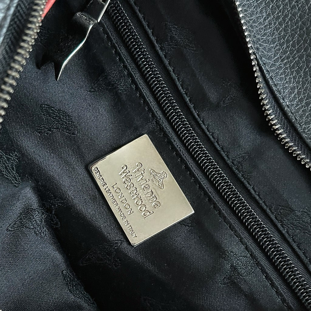 Vivienne Westwood Patchwork Signature Bowling Shoulder Bag