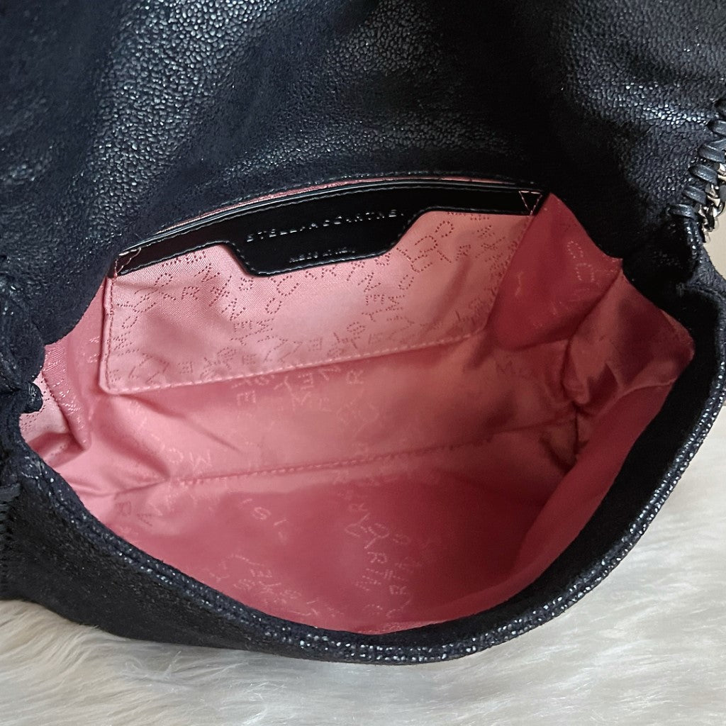 Stella McCartney Black Signature Falabella Shoulder Bag Excellent