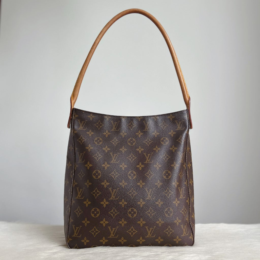 Louis Vuitton Signature Monogram Looping GM Shoulder Bag