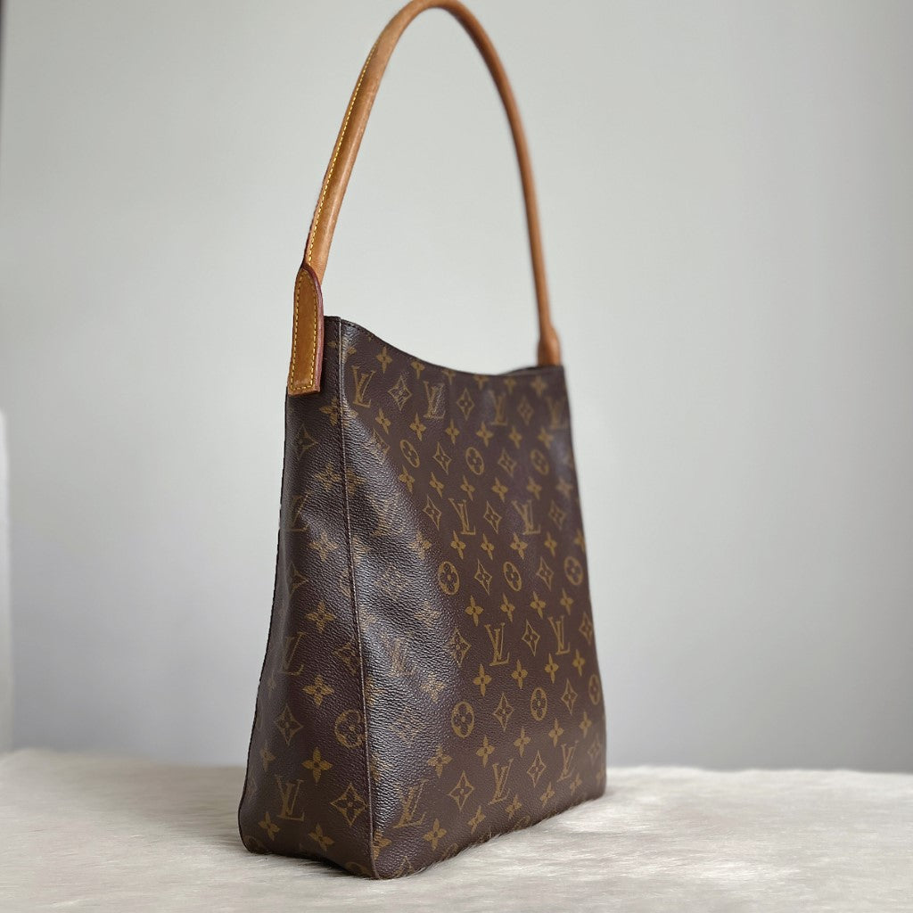 Louis Vuitton Signature Monogram Looping GM Shoulder Bag