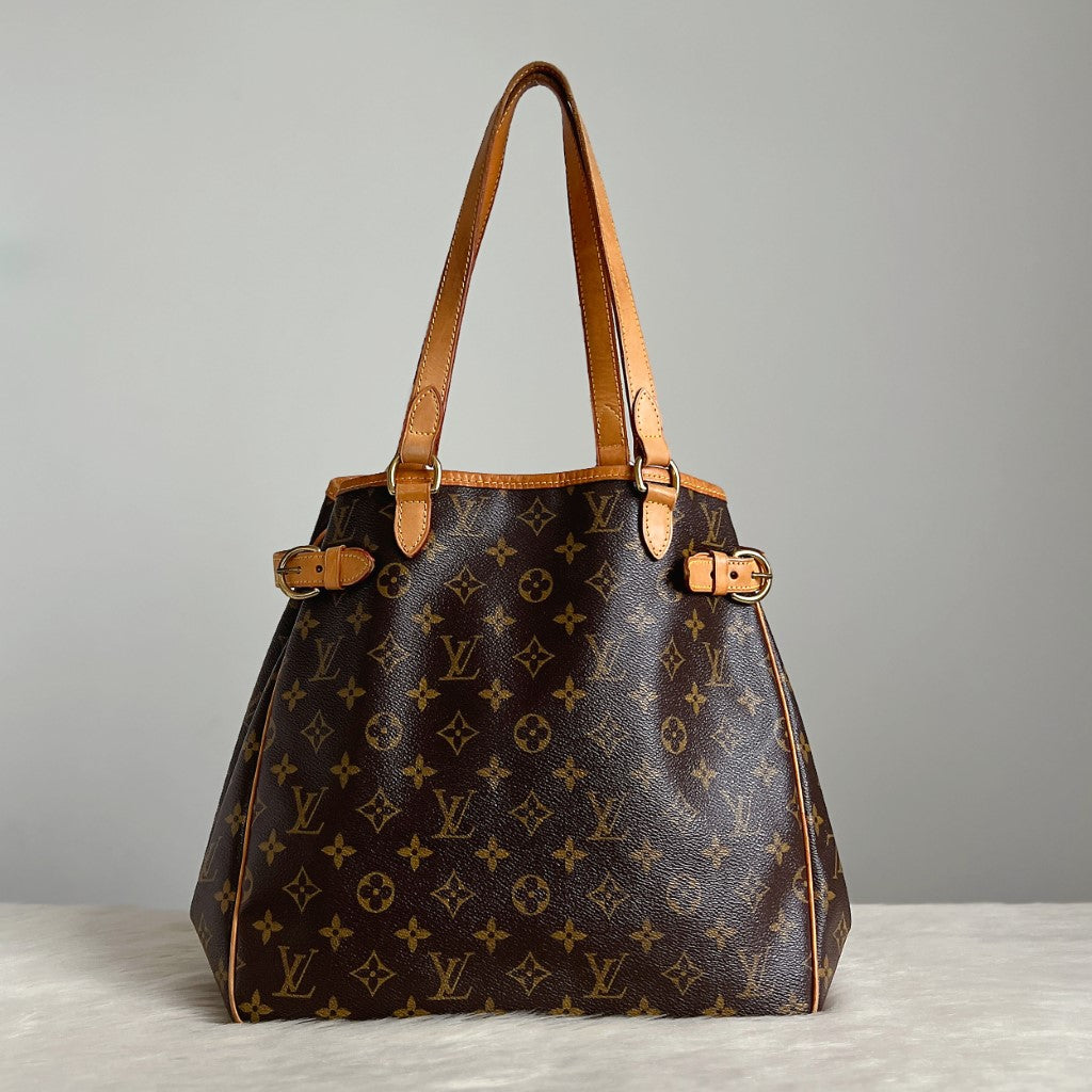 Louis Vuitton Signature Monogram Batignolles Vertical Shoulder Bag