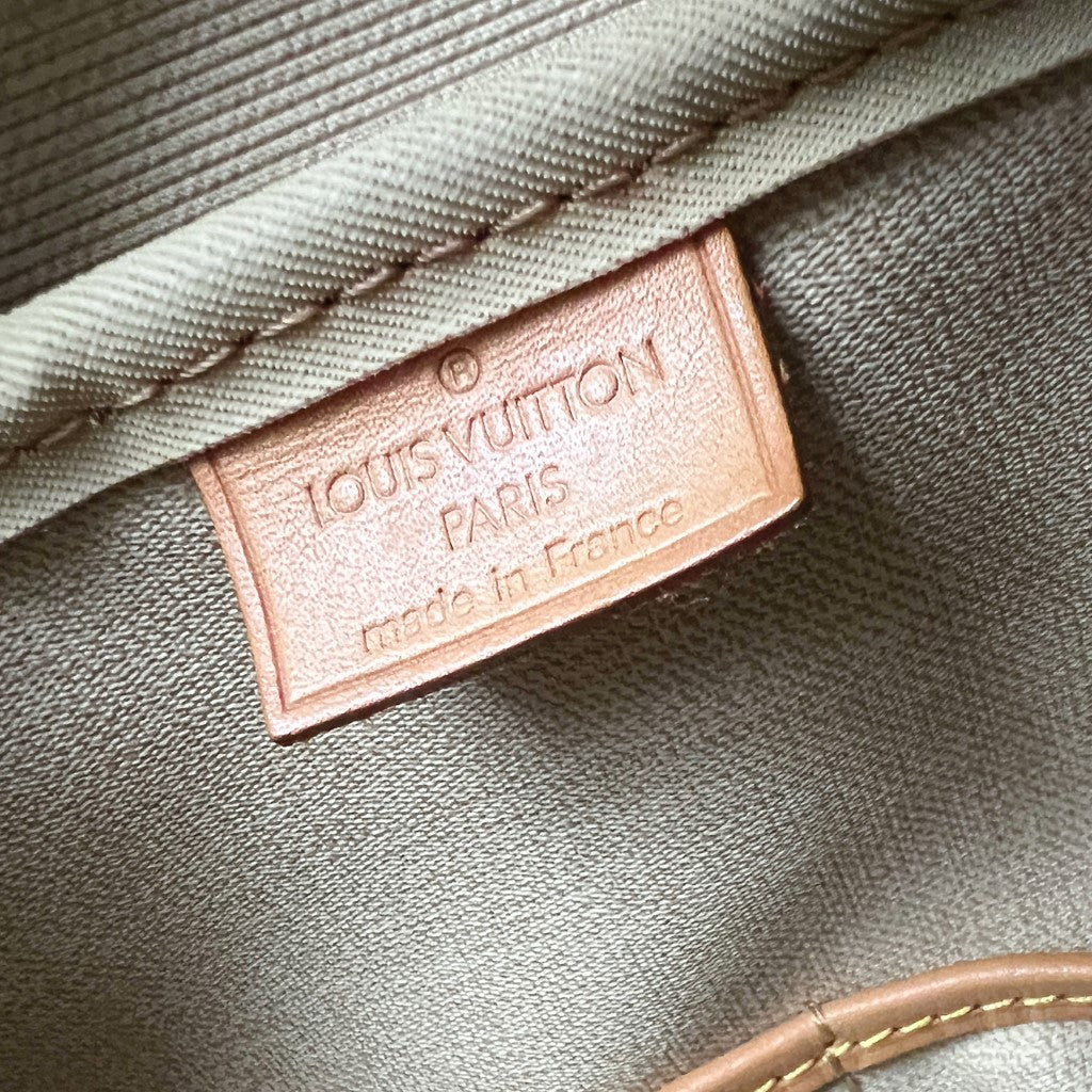 Louis Vuitton Signature Monogram Deauville Tote Full Set