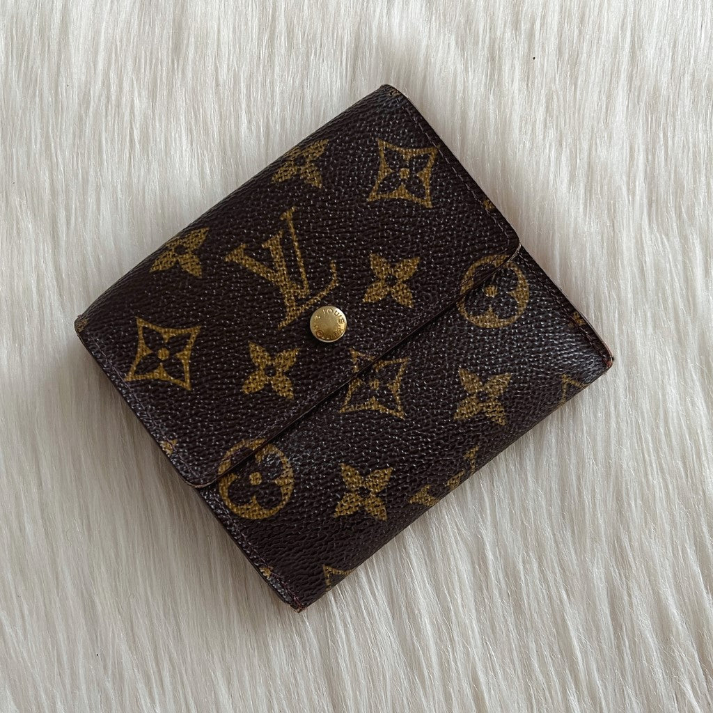 Louis Vuitton Monogram Double Sided Short Wallet