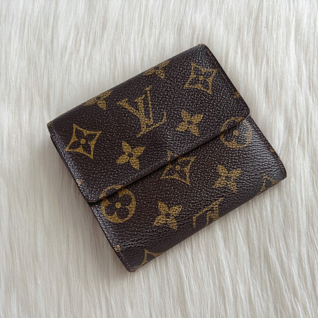 Louis Vuitton Monogram Double Sided Short Wallet