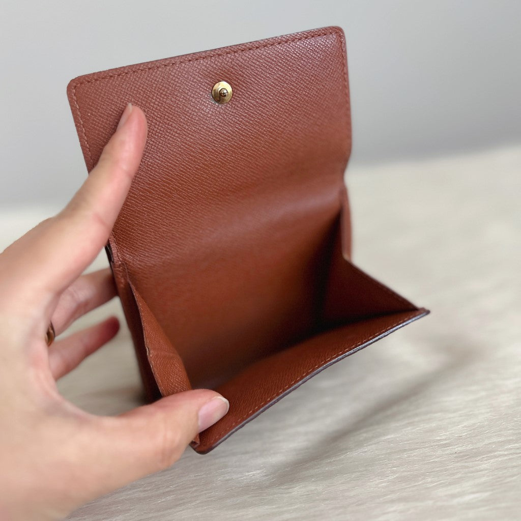 Louis Vuitton Monogram Double Sided Short Wallet