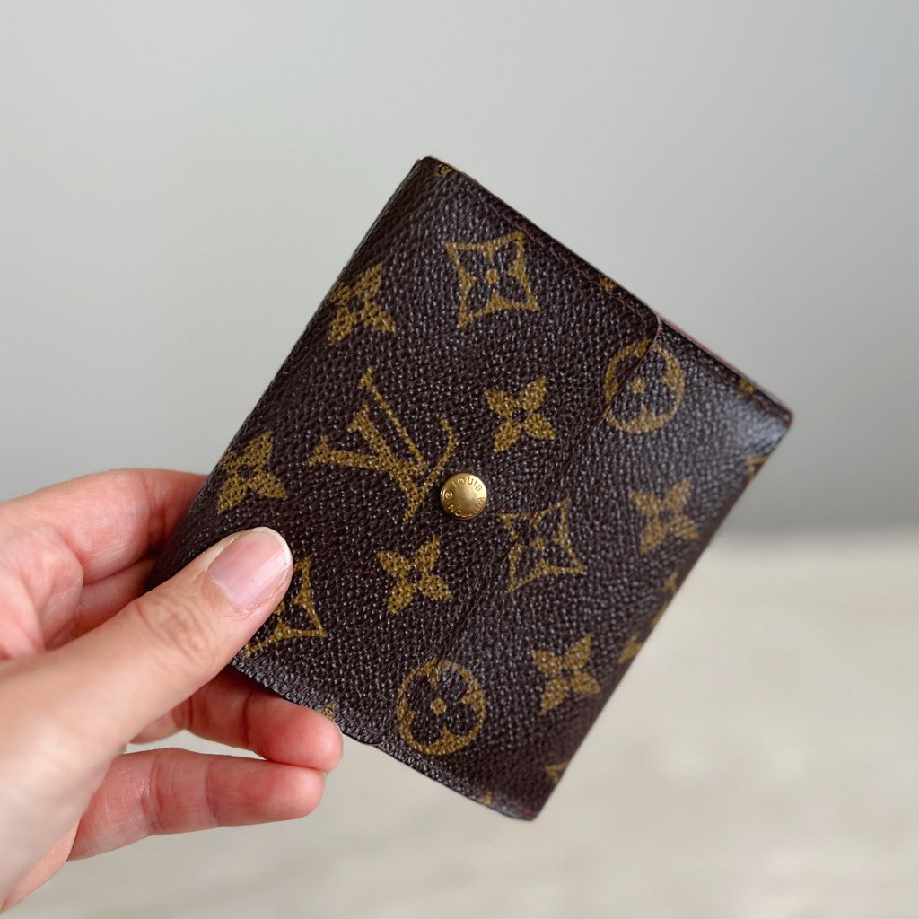 Louis Vuitton Monogram Double Sided Short Wallet