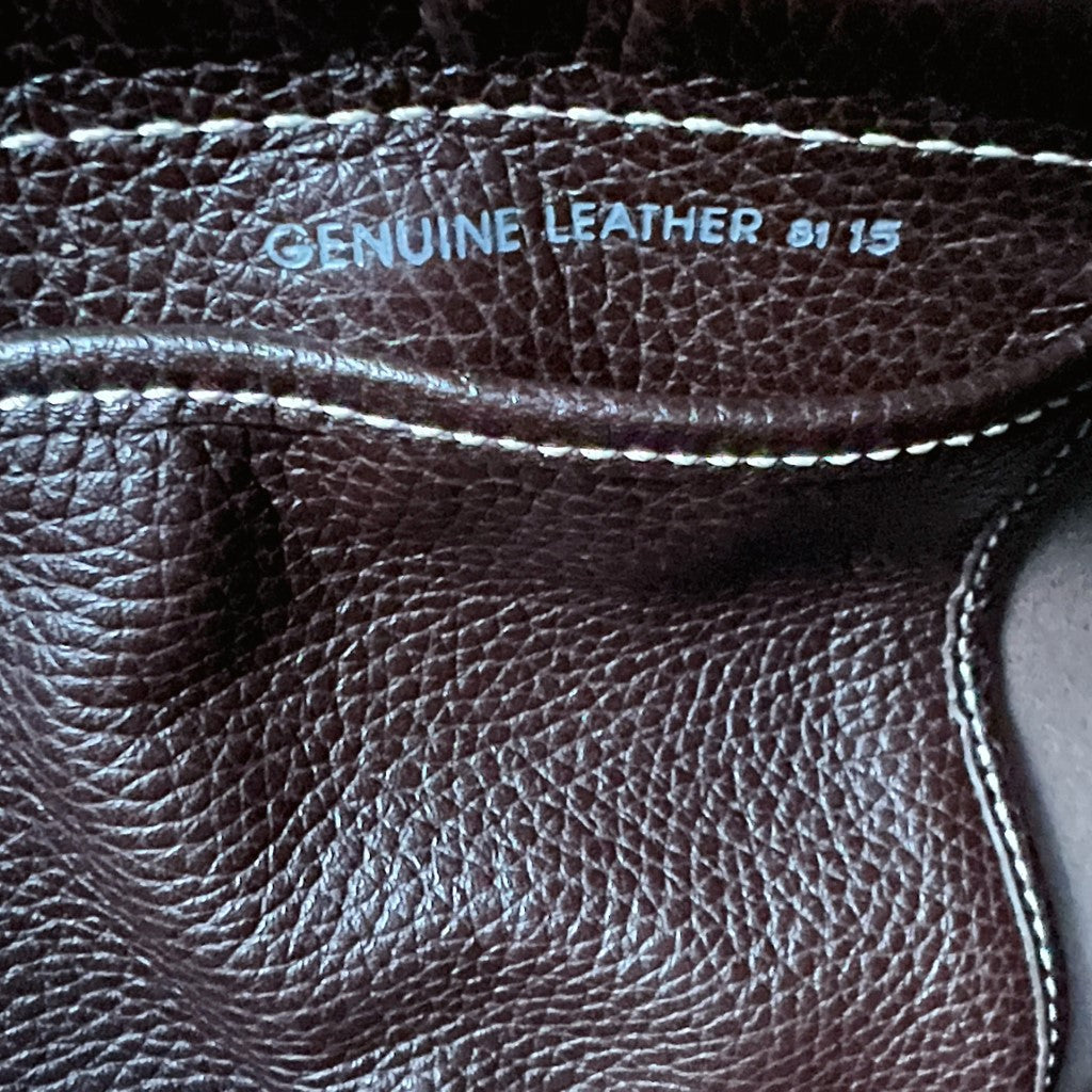 Tod's Brown Leather Iconic Princess Diana D Tote Bag Excellent