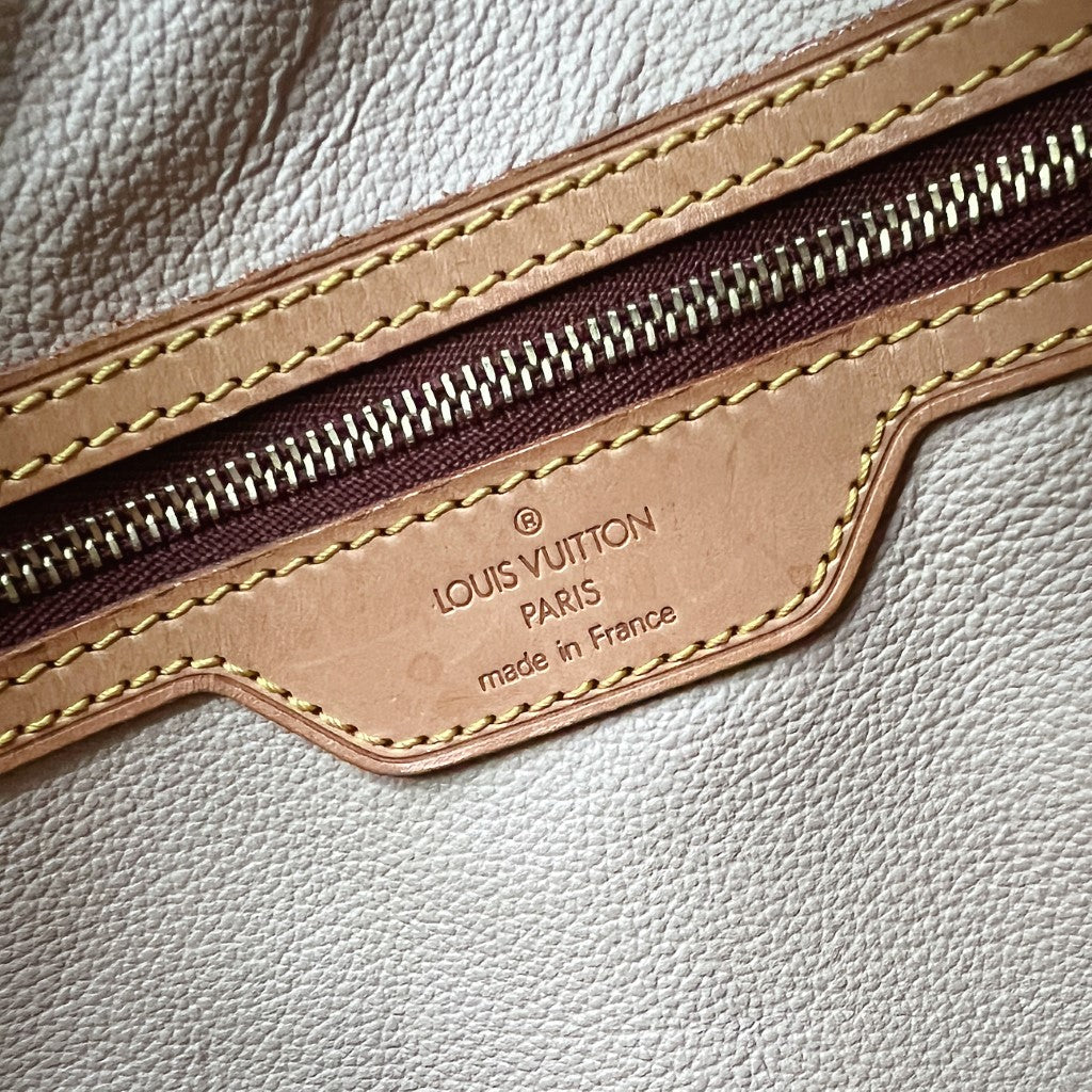 Louis Vuitton Signature Monogram Bucket GM Shoulder Bag