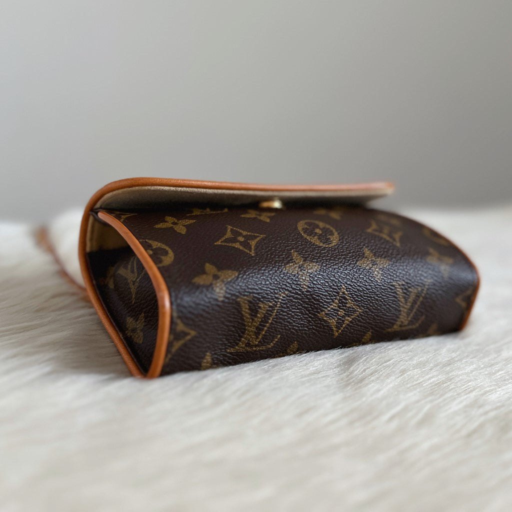 Louis Vuitton Signature Monogram Waist Pouch Excellent