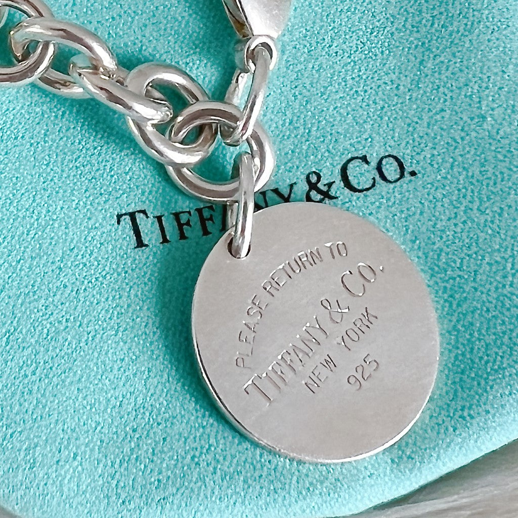 Tiffany & Co Return to Tiffany Chunky Chain Silver Bracelet Excellent
