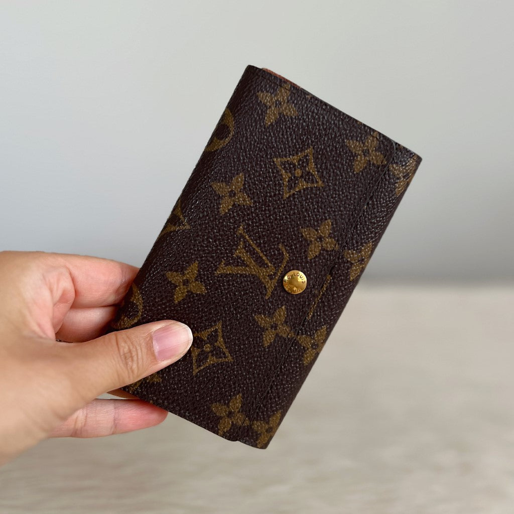 Louis Vuitton Monogram Multi-Compartment Card Holder Wallet Excellent