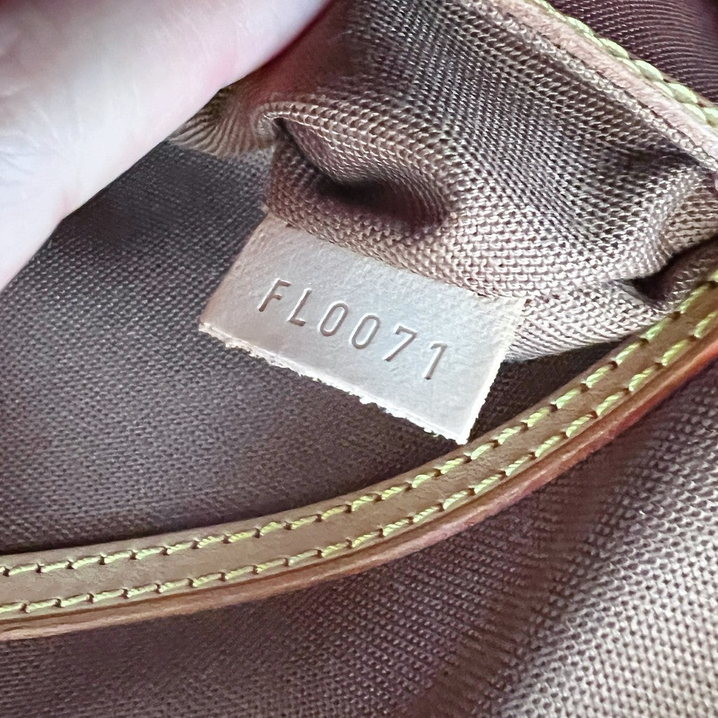 Louis Vuitton Signature Monogram Alma Tote + Lock & Key