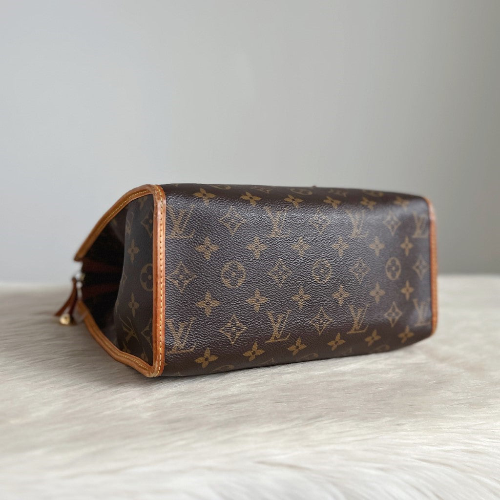 Louis Vuitton Signature Monogram Popincourt Haut Shoulder Bag