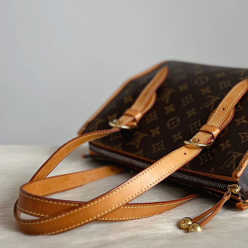 Louis Vuitton Signature Monogram Popincourt Haut Shoulder Bag