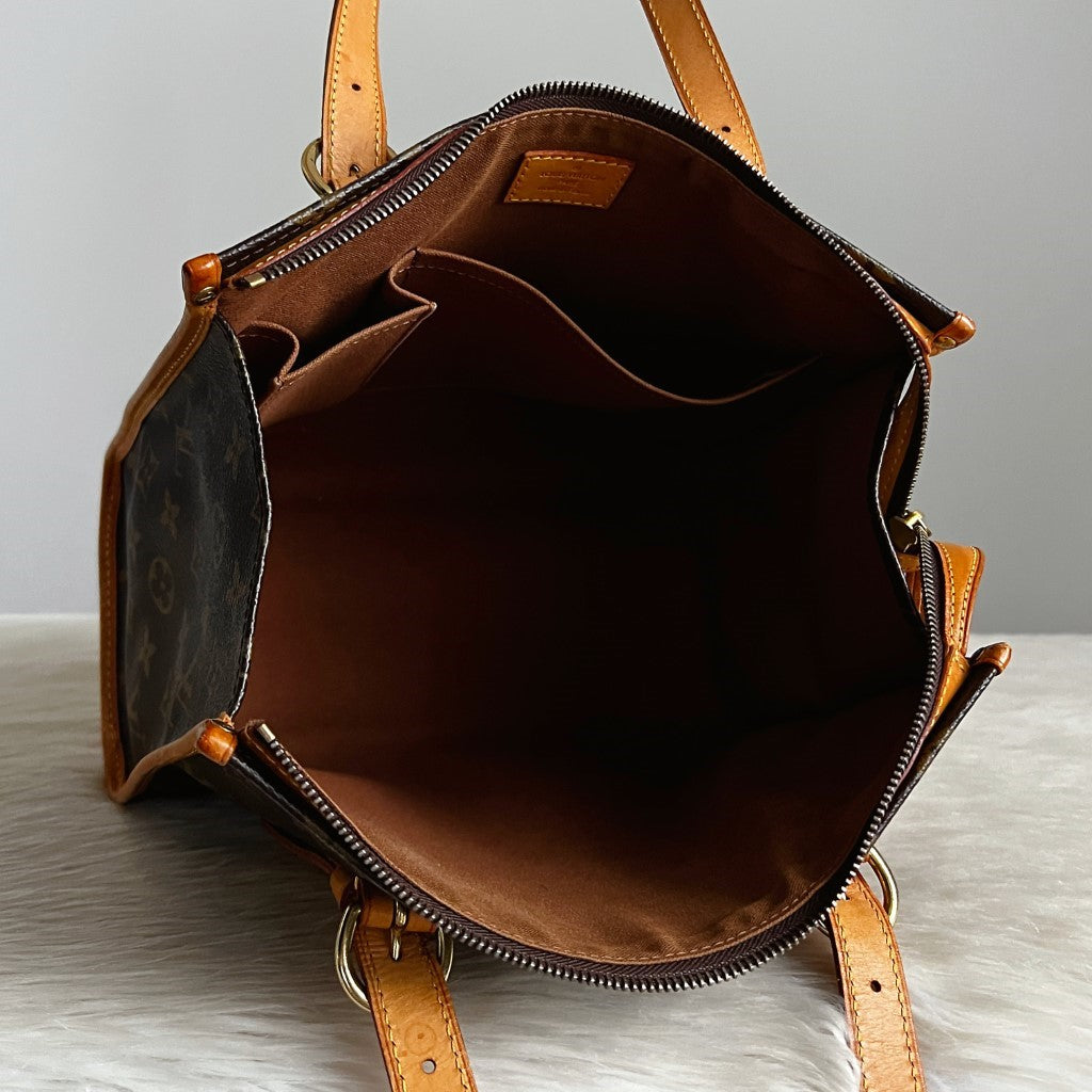 Louis Vuitton Signature Monogram Popincourt Haut Shoulder Bag