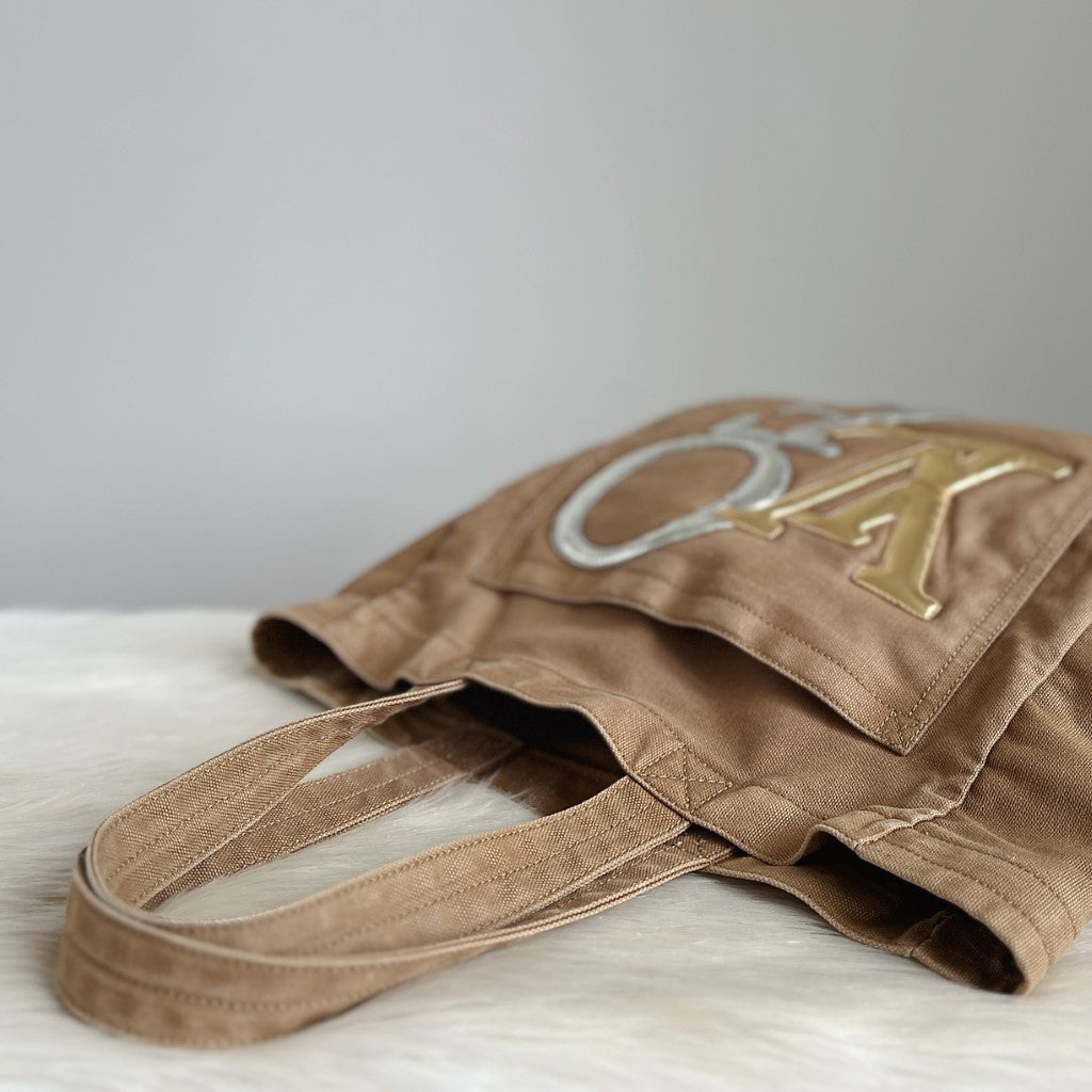 Louis Vuitton That's Love Carryall Canvas Shoulder Bag